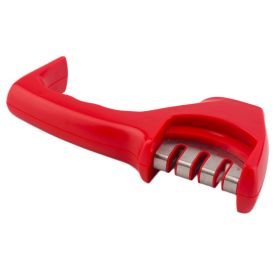 High Quality Professional Knife Sharpener (Color: Red)