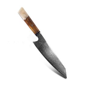 Chef's Knife For Japanese Cuisine In Damascus (Option: White-34.7cm)